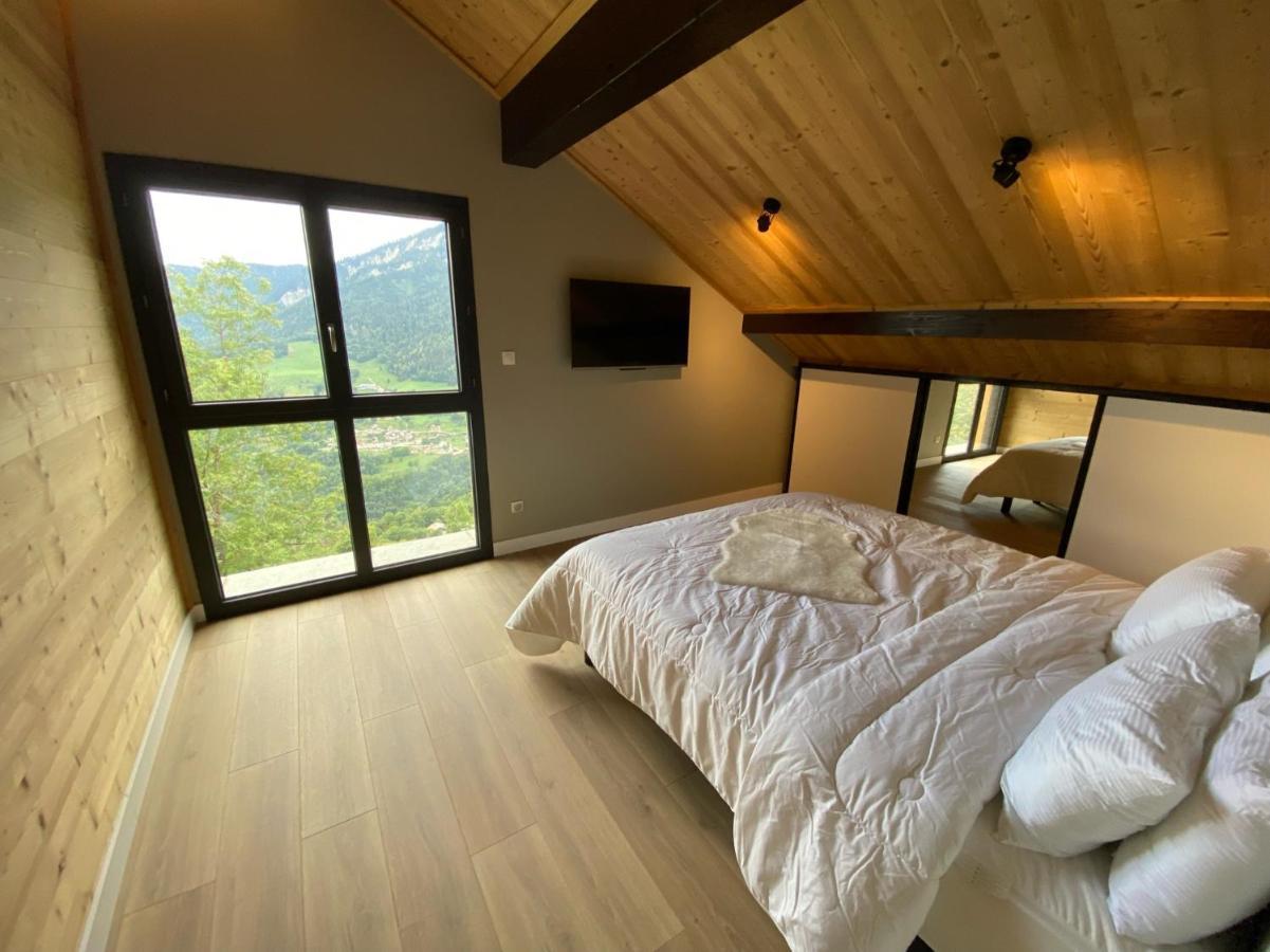 Chalet Confidentiel Valmorel - Chalet De Haut De Gamme 4 Etoiles 12 Personnes Doucy Esterno foto